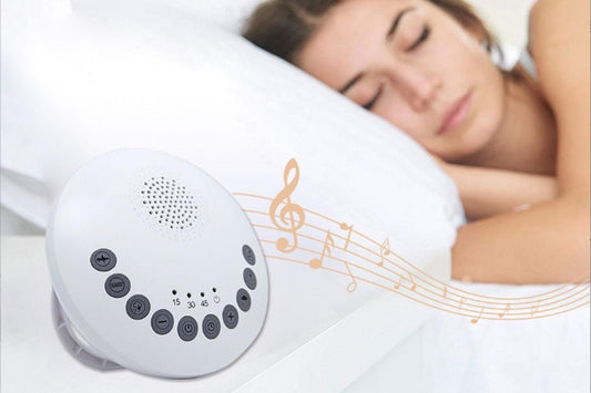 White Noise Machine Portable Sound Machine 6 Soothing Natural Sounds with Noise Canceling for Office & V1263-JX-6560