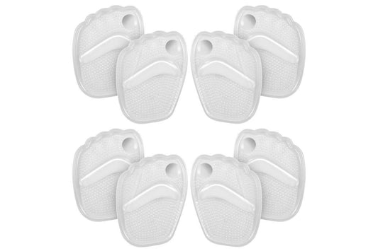 4Pairs Metatarsal Pads Women Ball of Foot Cushions Non-Slip Food Pads Heel Inserts V1263-JX-6563