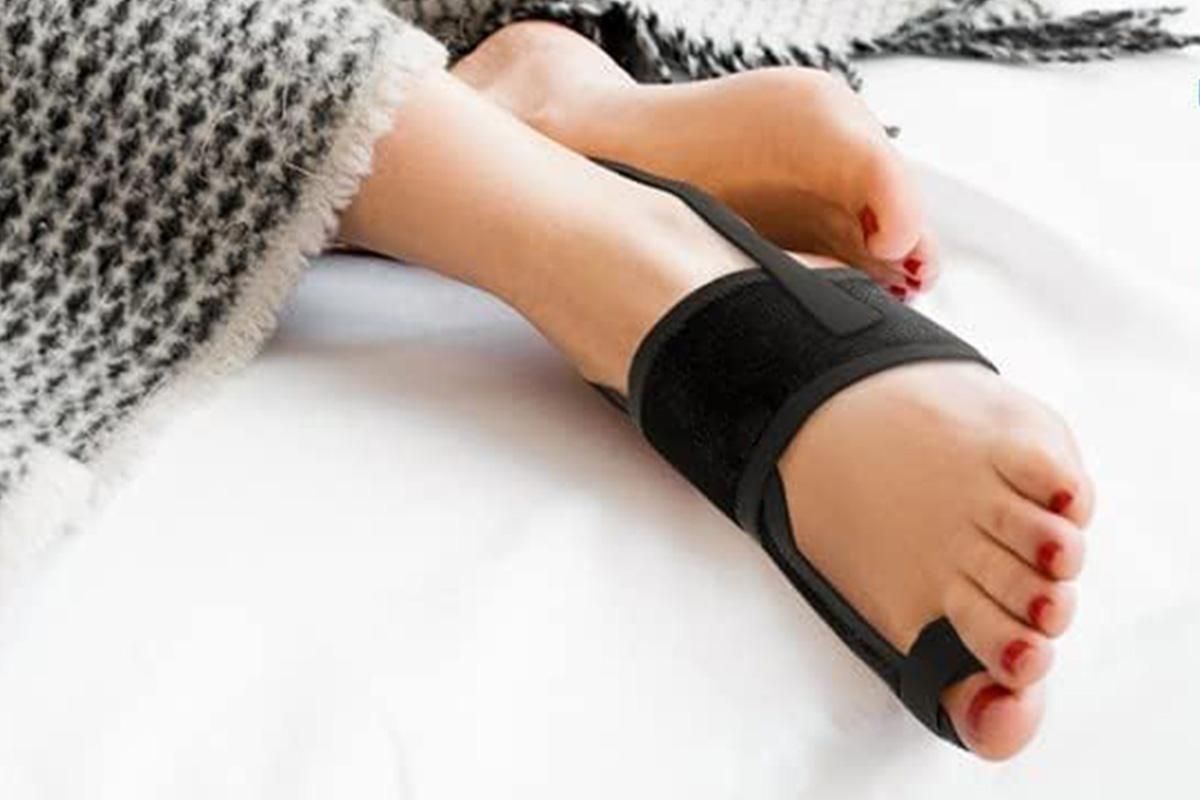 1 Pair Bunion Corrector Adjustable Length Orthopedic Toe Separator for Men and Women V1263-JX-6565