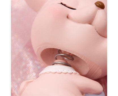 Resin Cartoon Nodding Mouse Car Dashboard Bedside Ornament 2020 New Year Gift-Blue V1263-JX-657