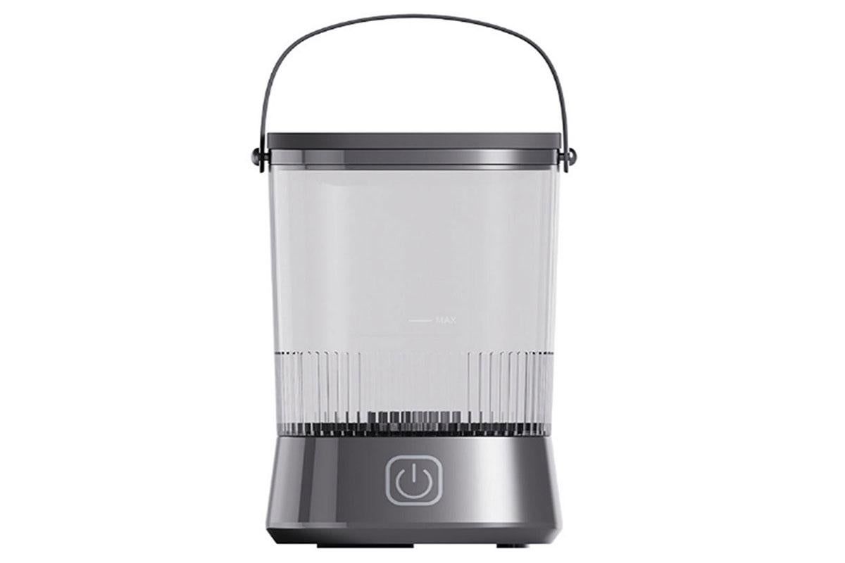 Water-Resistant Electric Makeup Brush Cleaner Automatic Brush Cleaner Dryer Tool -Black V1263-JX-6577-2
