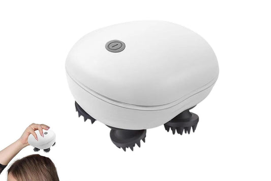 Handheld Rechargeable Electric Scalp Head Massager for Head and Body V1263-JX-6583