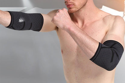 2Pcs Elbow Brace for Tendonitis Elbow Compression Support Sleeve for Golfers Pain Relief for Workout V1263-JX-6589-1