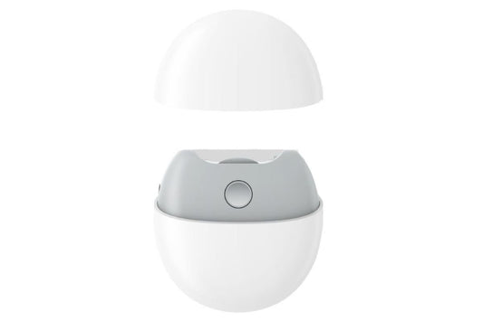 Electric Automatic Nail Clipper With Light And Nail Scraps Storage For Adult - White V1263-JX-6598-2