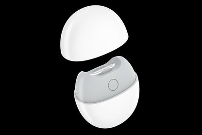 Electric Automatic Nail Clipper With Light And Nail Scraps Storage For Adult - White V1263-JX-6598-2