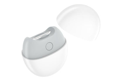 Electric Automatic Nail Clipper With Light And Nail Scraps Storage For Adult - White V1263-JX-6598-2