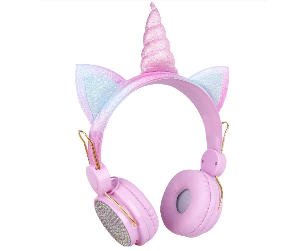 Wireless Headphones - Adjustable Headband - Bluetooth Over On-Ear Headset V1263-JX-66