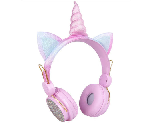 Wireless Headphones - Adjustable Headband - Bluetooth Over On-Ear Headset V1263-JX-66