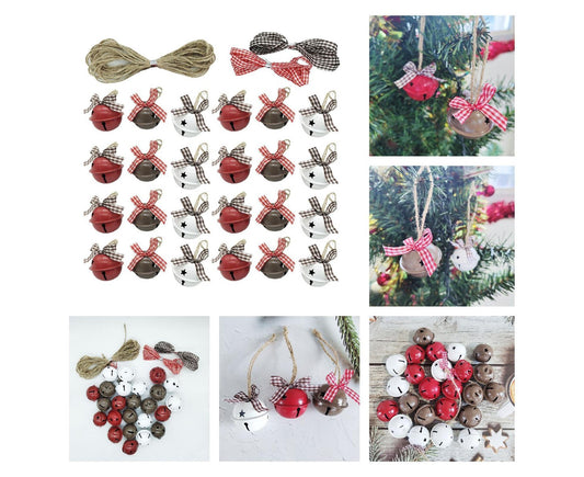 Colorful Xmas Bells-Mix Color V1263-JX-660