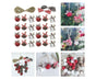 Colorful Xmas Bells-Mix Color V1263-JX-660