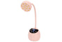 UV LED Nail Lamp Mini Cordless Gel Dryer With Adjustable Gooseneck For Gel Nails - Pink V1263-JX-6603-2
