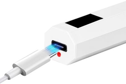 Handheld UV Nail Lamp Portable Gel Nail Dryer for Home Salon Use - White V1263-JX-6604-2