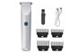 Cordless Hair Clippers for Men Trimmers Set with 4 Guide Combs Rechargeable - White V1263-JX-6611-2