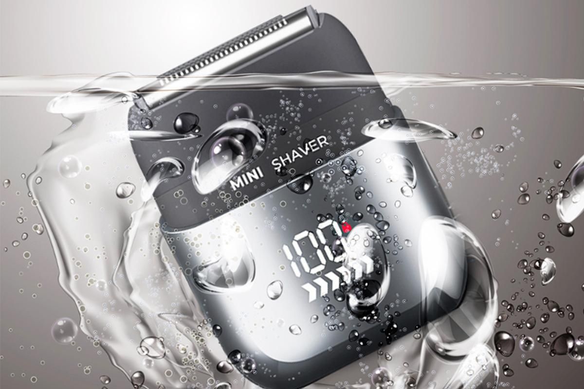 Portable USB Rechargeable Foil Shaver for Men Mini Travel Electric Shaver V1263-JX-6614