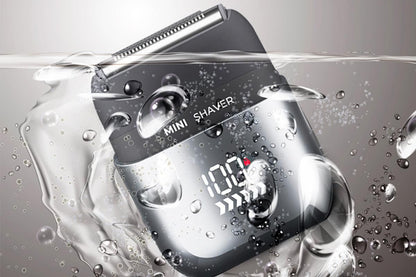 Portable USB Rechargeable Foil Shaver for Men Mini Travel Electric Shaver V1263-JX-6614