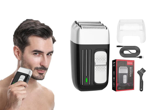 Electric Razor Electric Shaver for Men with 3-Blade Hair Beard Upgraded Foil Shaver USB Rechargeable Wet & Dry V1263-JX-6624