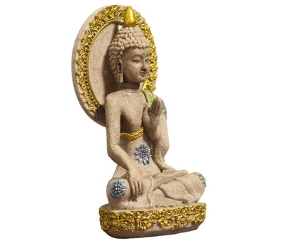 Meditation Buddha Ornament-Golden V1263-JX-663