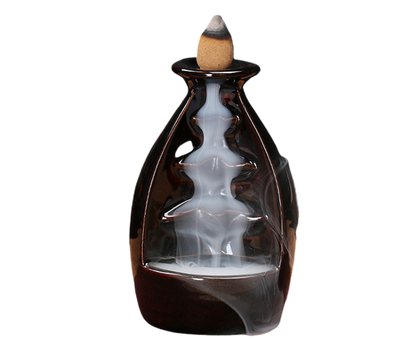 Ceramic Waterfall Backflow Incense Burners Holder Censer Diffuser Home Decor-2# V1263-JX-665