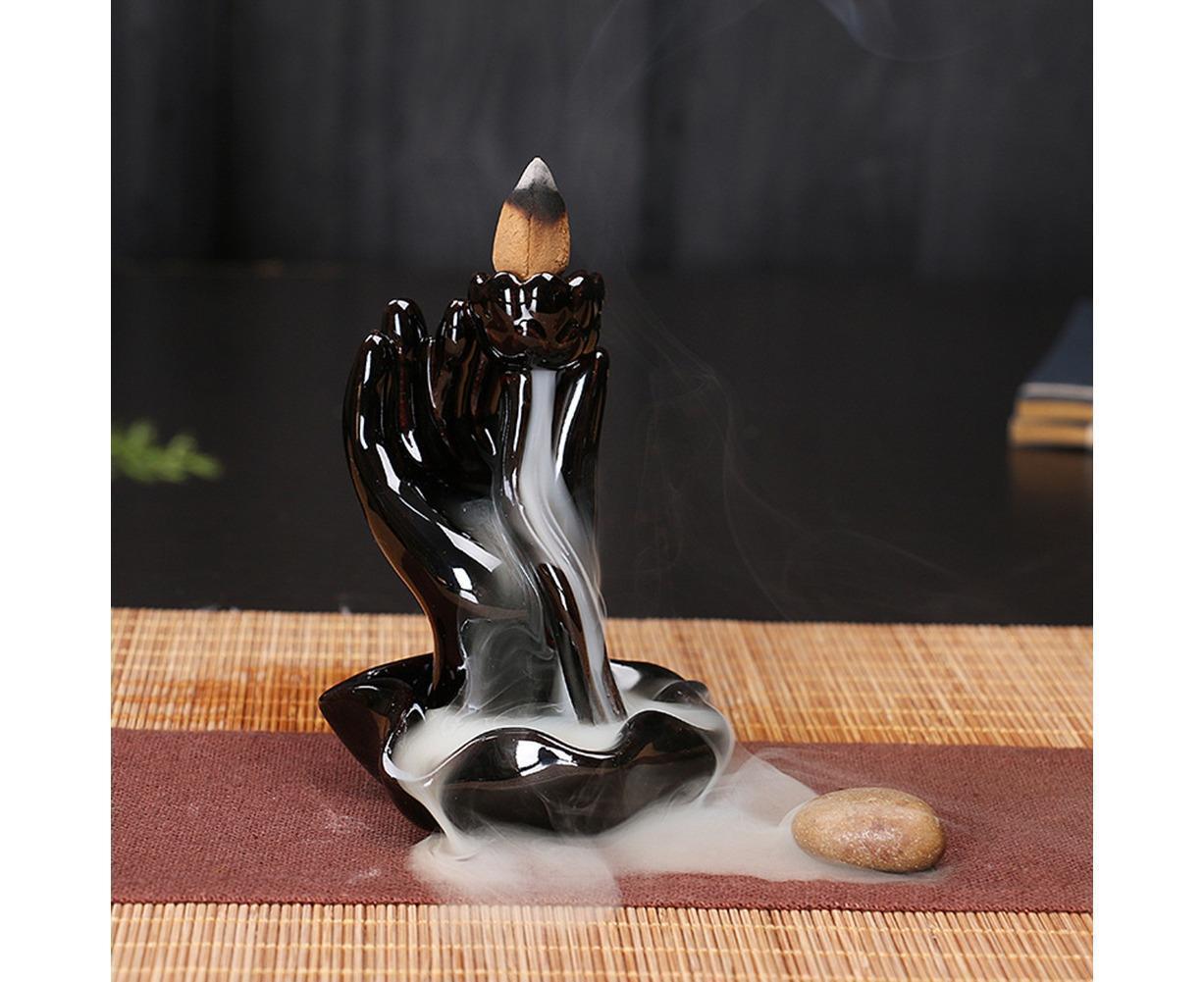 Ceramic Waterfall Backflow Incense Burners Holder Censer Diffuser Home Decor-2# V1263-JX-665