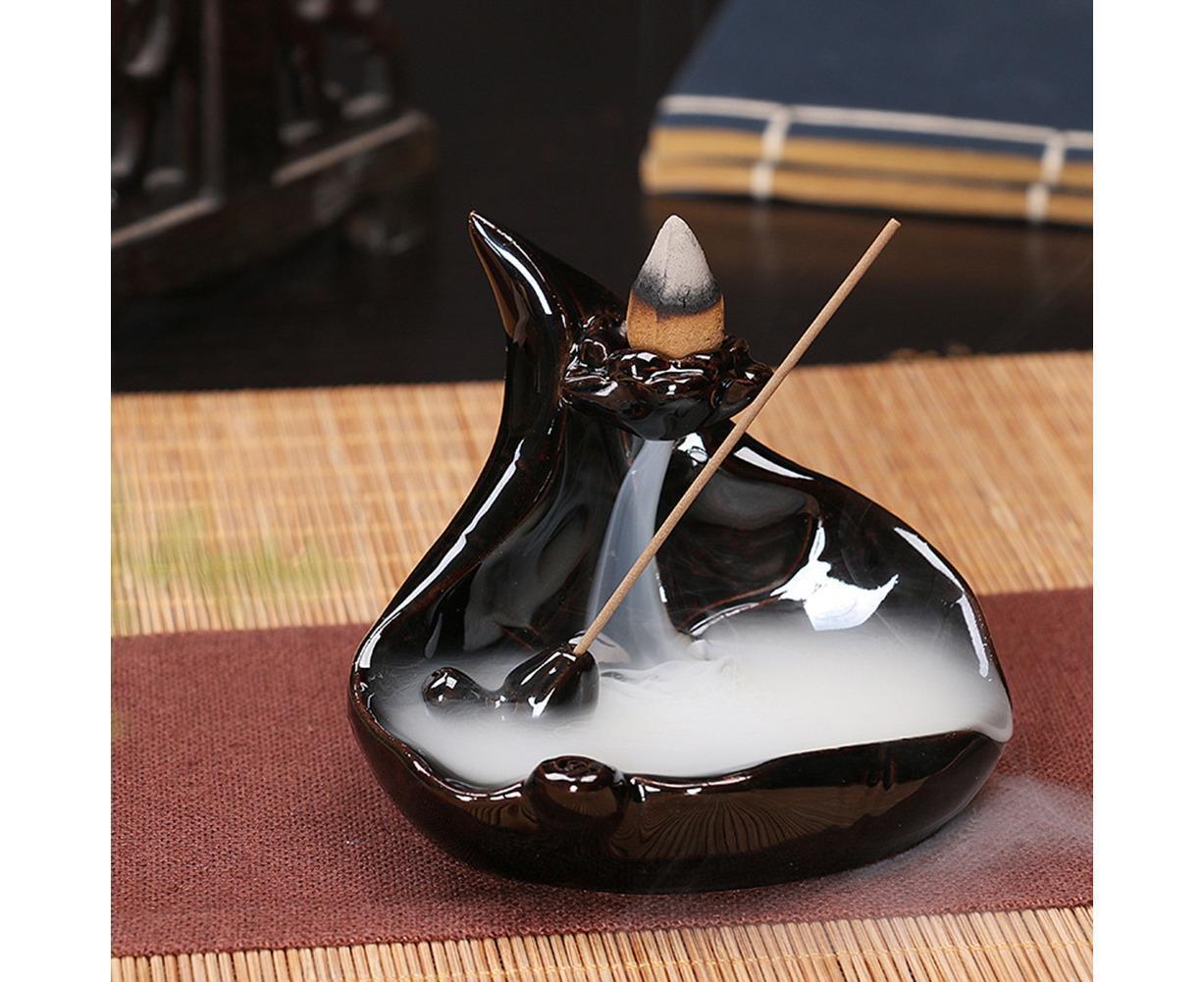 Ceramic Waterfall Backflow Incense Burners Holder Censer Diffuser Home Decor-2# V1263-JX-665