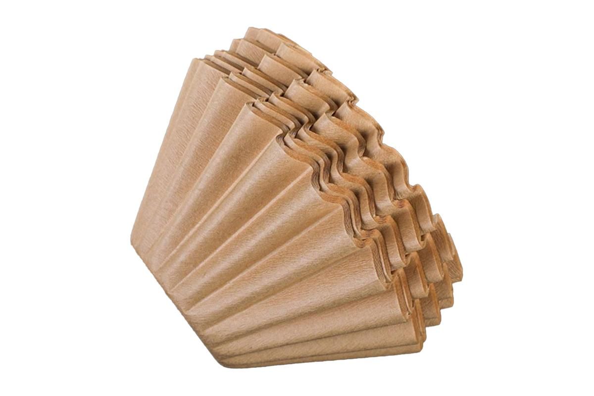 50Pcs Coffee Paper Filters -Brown V1263-JX-6653-1