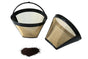 Stainless Steel Reusable Cone Shape Permanent Coffee Filter Mesh Basket 1pc V1263-JX-6654