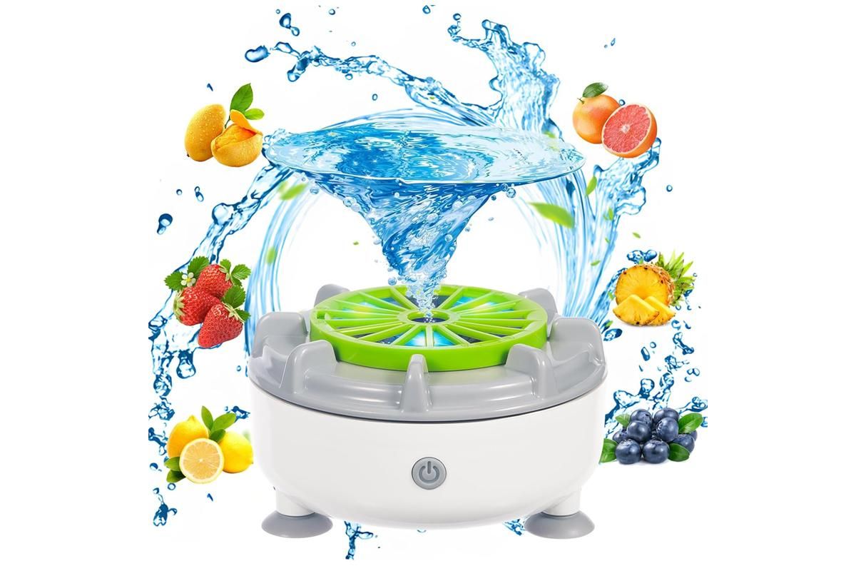 Portable Dish Washing Machine Ultrasonic Dishwasher USB Dish Cleaner Washing Tools for Dishware Fruit V1263-JX-6655