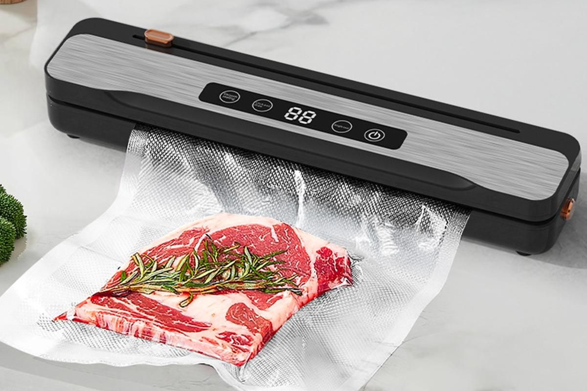 Wet And Dry Dual Use Food Vacuum Sealer Machine With Cutter Device V1263-JX-6659