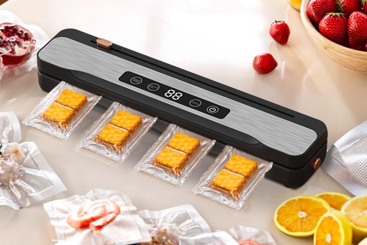 Wet And Dry Dual Use Food Vacuum Sealer Machine With Cutter Device V1263-JX-6659