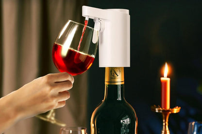 Smart Touch Screen Electric Wine Spirit Dispenser - White V1263-JX-6663-1