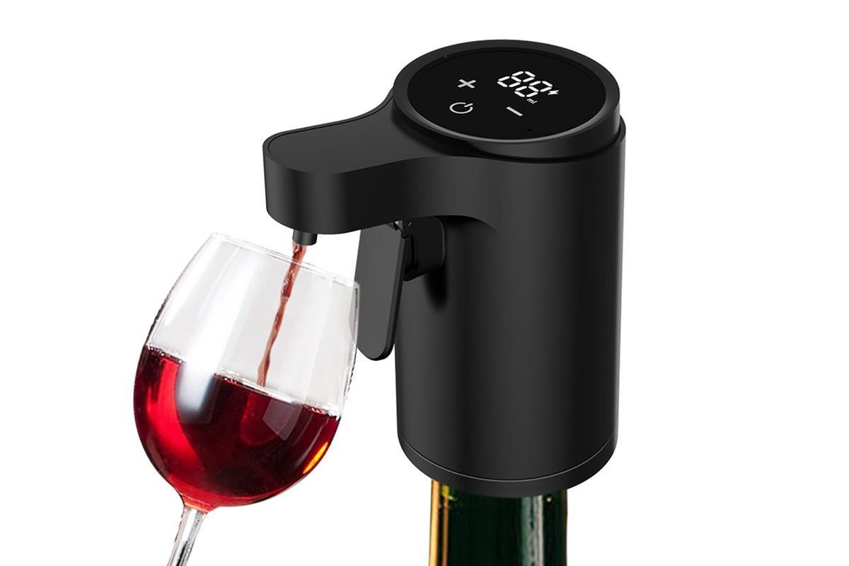 Smart Touch Screen Electric Wine Spirit Dispenser - White V1263-JX-6663-1