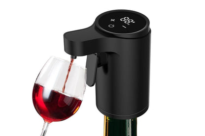Smart Touch Screen Electric Wine Spirit Dispenser - Black V1263-JX-6663-2