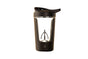 Electric Shaker Bottle USB Rechargeable Protein Mixer Cup Auto Blending Mug - Black V1263-JX-6664-1