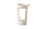 Electric Shaker Bottle USB Rechargeable Protein Mixer Cup Auto Blending Mug - White V1263-JX-6664-2