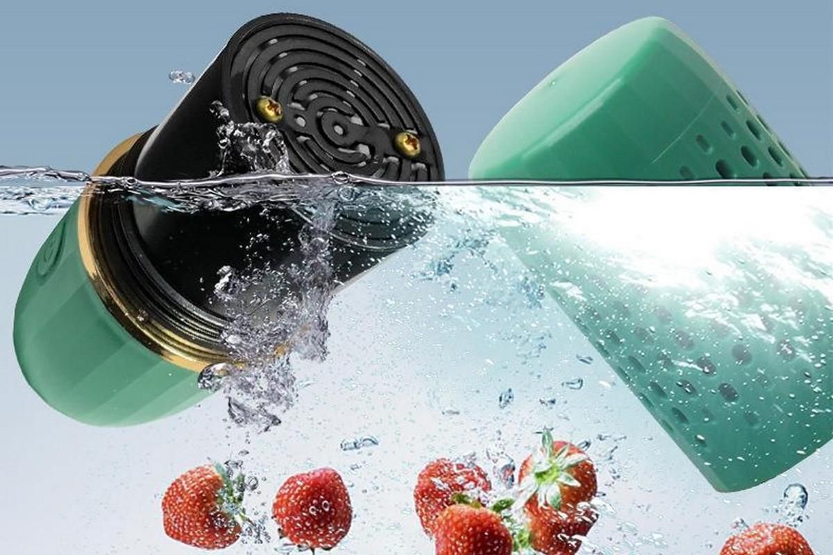 Portable Fruit and Vegetable Cleaning Machine Rechargeable Food Washing Purifier Vegetable Washer -Green V1263-JX-6667-2
