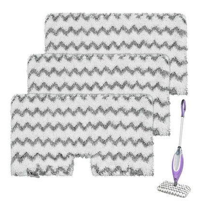3 Pack Replacement Mop Pads for Shark Steam Pocket S3501 S3550 S3601 Washable V1263-JX-6669