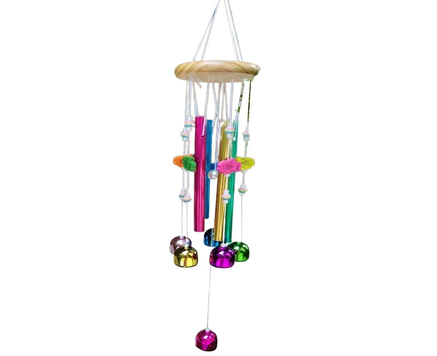 Colorful Fish Wind Chime-Multicolor V1263-JX-668