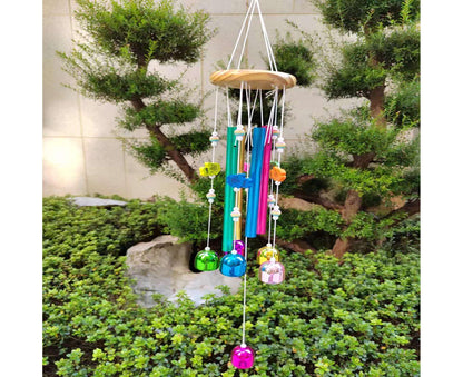 Colorful Fish Wind Chime-Multicolor V1263-JX-668
