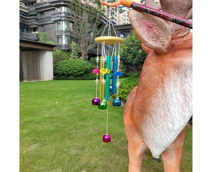 Colorful Fish Wind Chime-Multicolor V1263-JX-668