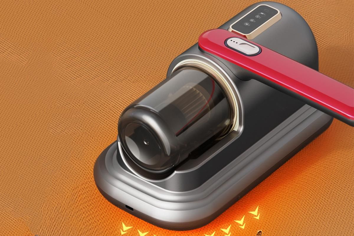 Cordless Mattress Vacuum Cleaner Wireless UV Dust Mite Remover 8000Pa Strong Suction For Bed Sofa Mattress V1263-JX-6681