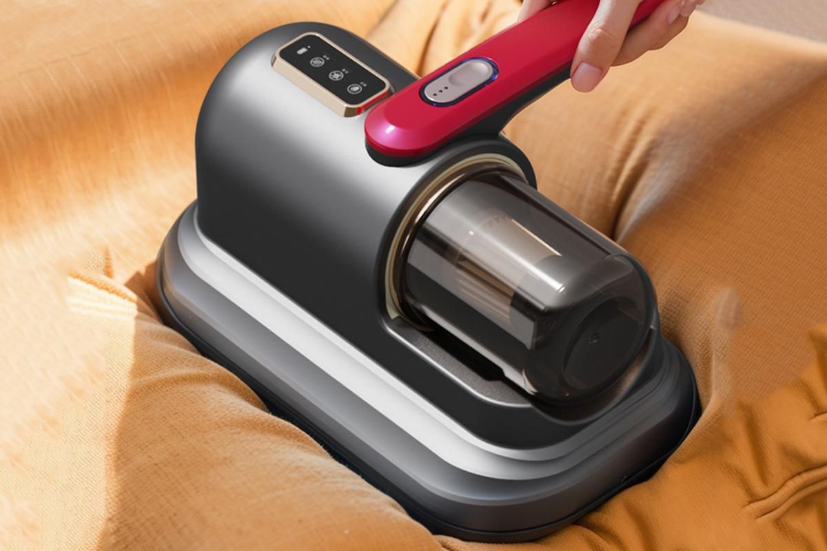 Cordless Mattress Vacuum Cleaner Wireless UV Dust Mite Remover 8000Pa Strong Suction For Bed Sofa Mattress V1263-JX-6681