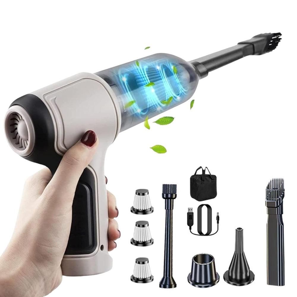Portable Cordless Rechargeable Car Vacuum Cleaner Handheld Vacuum for Car Home V1263-JX-6682