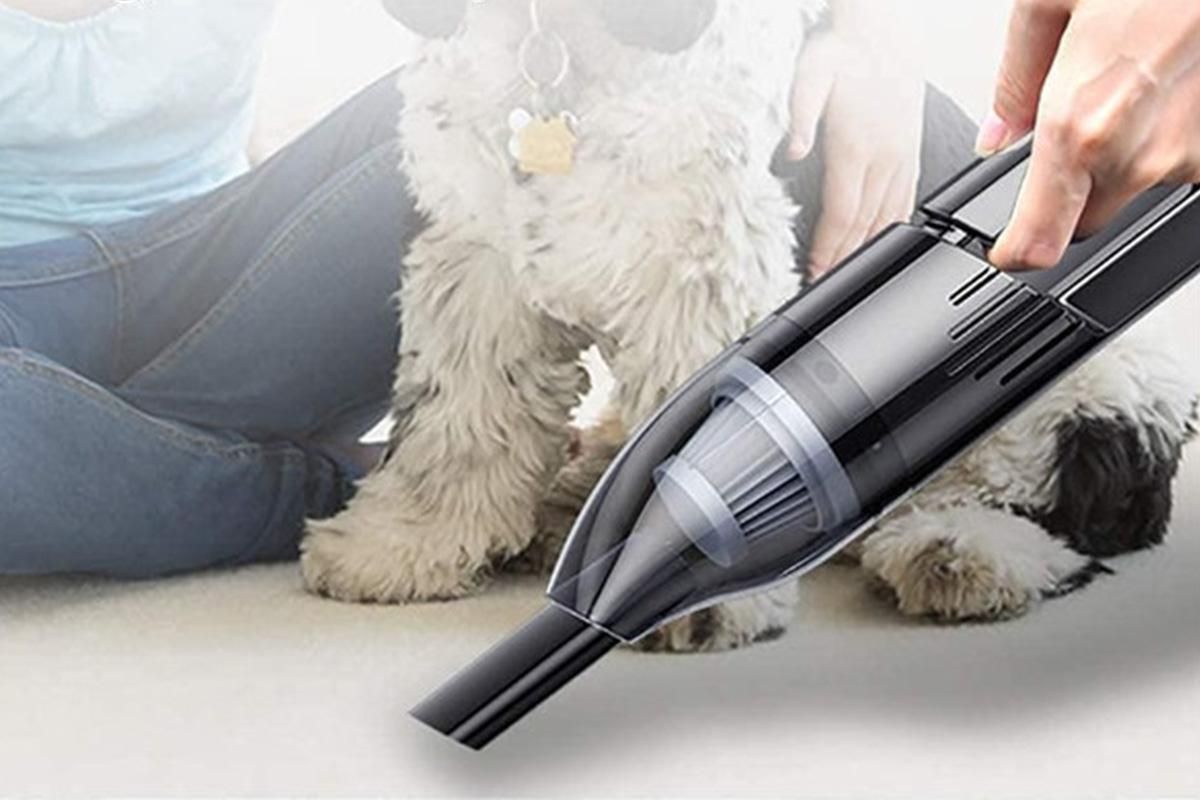 Handheld Car Vacuum Cleaner 4500Pa Vacuum Cleaner and Air Duster for Car Home Office V1263-JX-6683