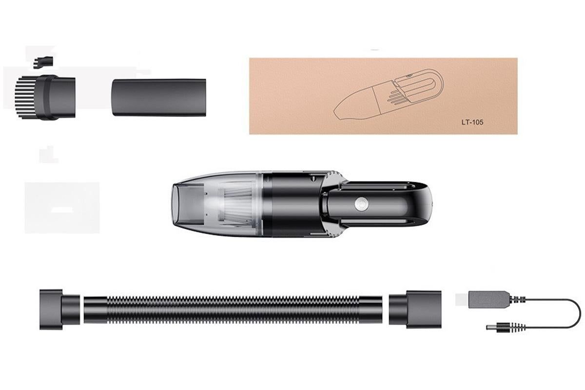 Handheld Car Vacuum Cleaner 4500Pa Vacuum Cleaner and Air Duster for Car Home Office V1263-JX-6683