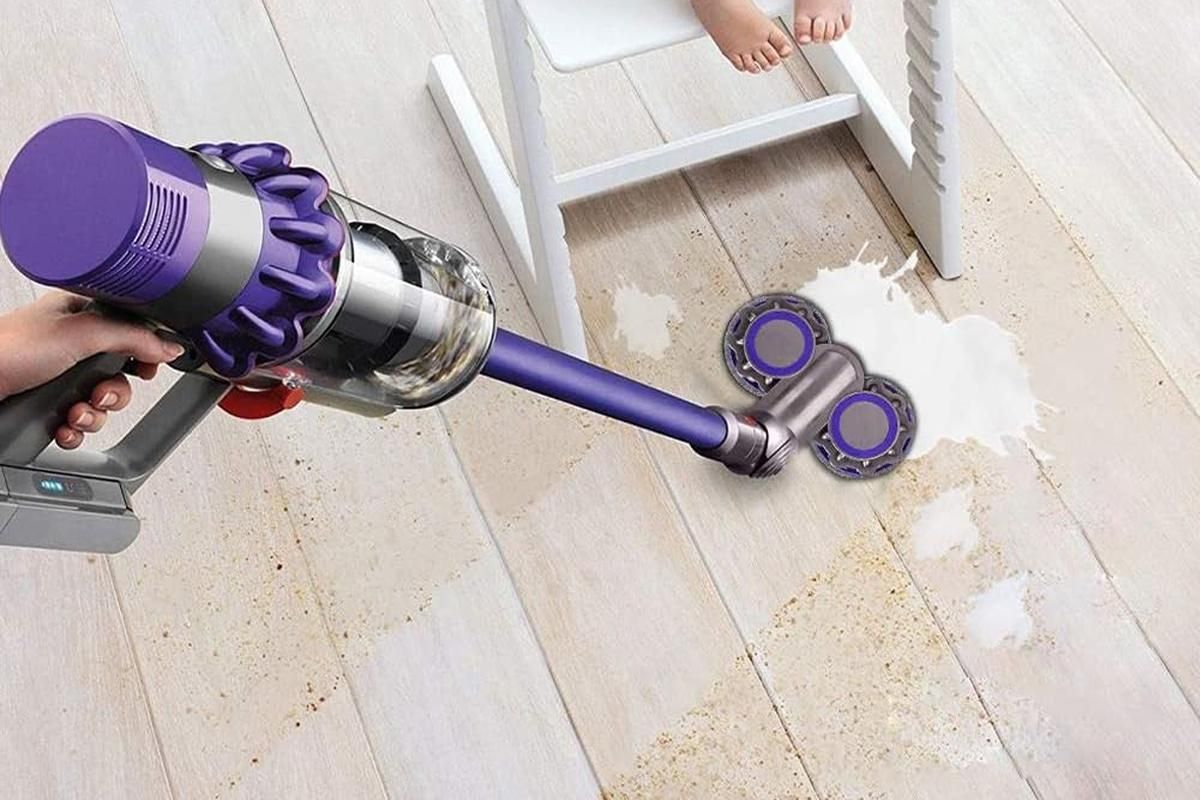 Electric Mop Head Attachment for Dyson V6 V7 V8 V10 V11 -Compatible with the Dyson V7 V8 V10 and V11 V1263-JX-6684-2