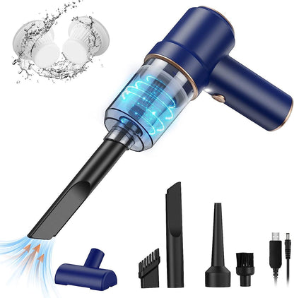 Handheld Car Vacuum Cleaner 9000Pa Rechargeable Portable Cordless Duster - Black V1263-JX-6685-1