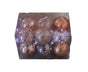 Glitter Xmas Tree Balls-Rose Gold V1263-JX-669