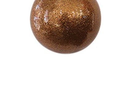 Glitter Xmas Tree Balls-Rose Gold V1263-JX-669