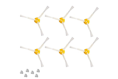 6 Pcs 3-Armed Replacement Side Brushs For iRobot 500 600 700 Series 560 630 650 760 770 - Style1 V1263-JX-6691-1