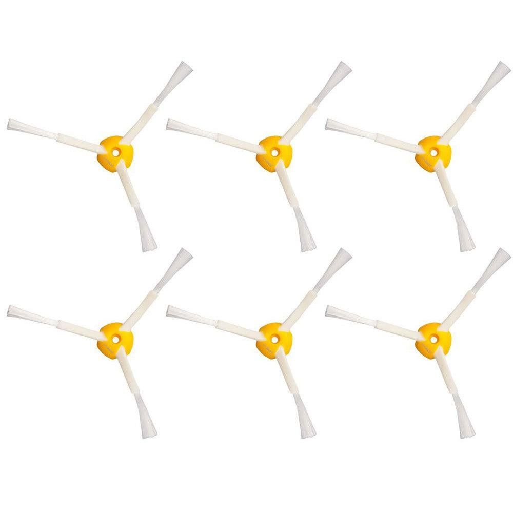 6 Pcs 3-Armed Replacement Side Brushs For iRobot 500 600 700 Series 560 630 650 760 770 - Style1 V1263-JX-6691-1